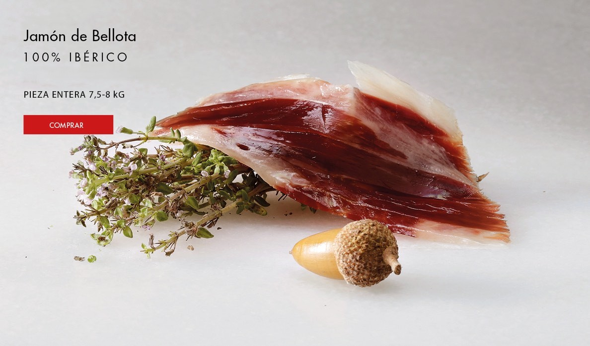 jamón de bellota 100% ibérico